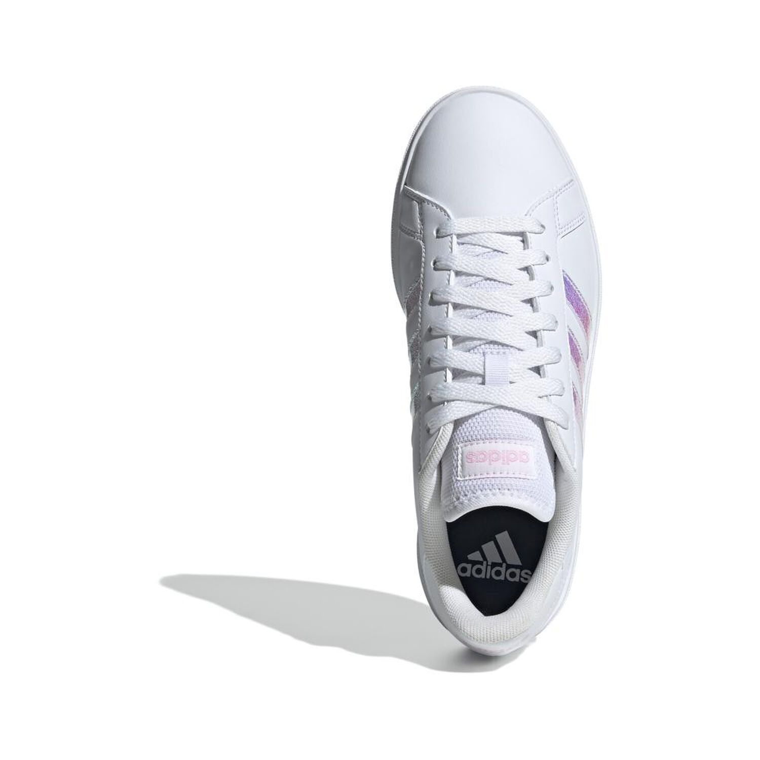 Zapatilla Adidas Grand Court Base 2.0 Mujer Blanco image number 4.0