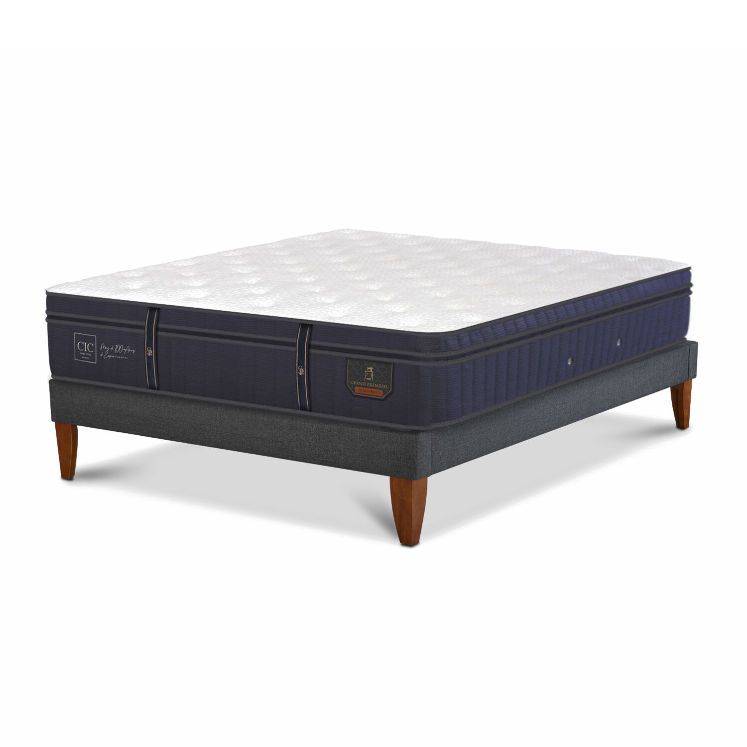 Cama Europea Cic Grand Premium / 2 Plazas / Base Normal image number 1.0