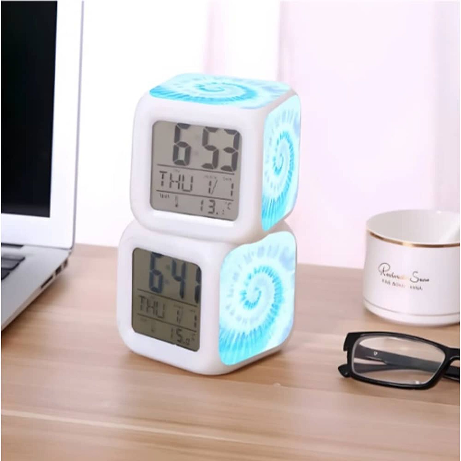 Reloj Despertador Mario Bros Con Luz Led image number 1.0