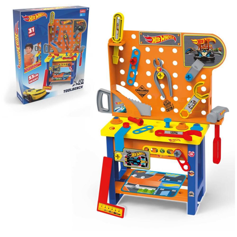 Set De Juguetes Hot Wheels Banca De Herramientas image number 0.0
