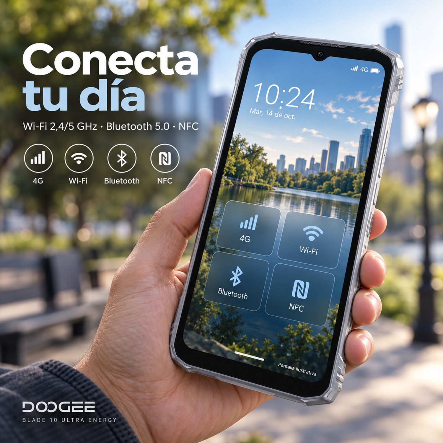 Doogee Blade 10 Ultra Energy 128gb 6gb Ram +30 Virtual Plata image number 7.0
