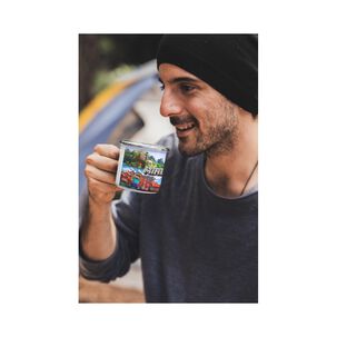 Taza Enlozada Lechera De Minecraft