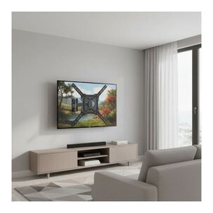 Soporte De Tv Con Brazo Para 26 A 65 Resiste 25 Kg Negro