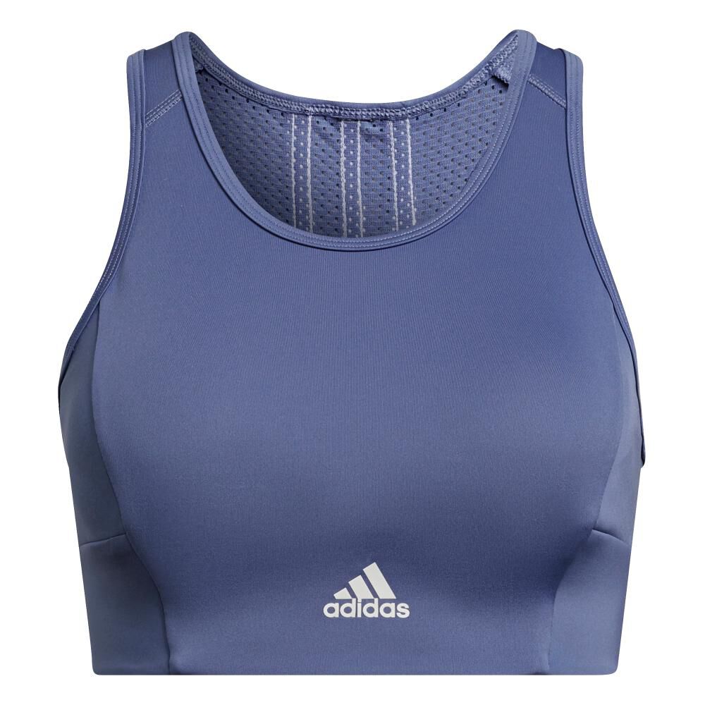 Peto Deportivo Mujer Adidas 3-stripes Padded Sports Crop Top