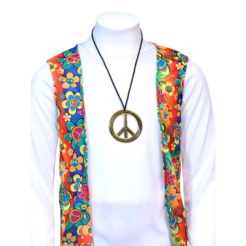Disfraz Infantil Hippie Retro image number 2.0