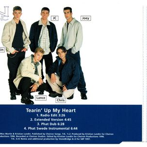 'n Sync - Tearin' Up My Heart | Cd Single Usado