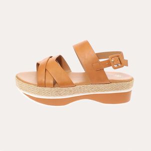 Sandalia Yellow Brown V&iacute;a Franca Art. 52110b31106ybrown