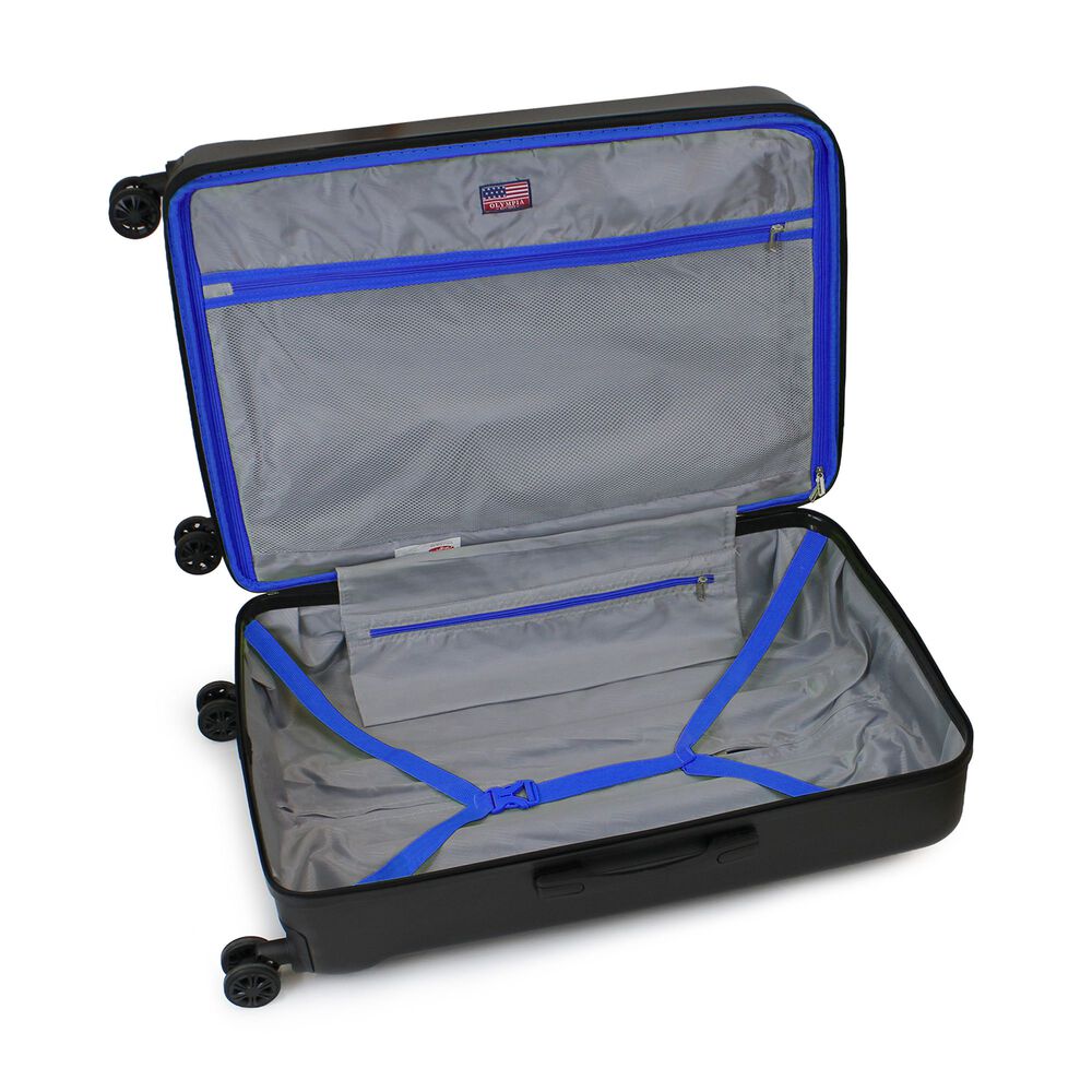 Set De 3 Maletas S+m+l Olympia Negro-azul image number 1.0