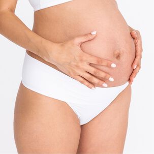 Calz&oacute;n Embarazada Blanco 2rios