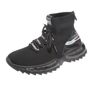 Zapatilla Ca&ntilde;a Negro V&iacute;a Franca Art. 8a173black