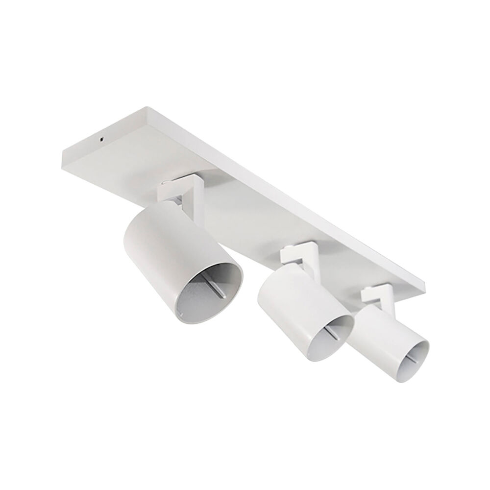 Apliqu&eacute; Cielo Led Studio Blco Mate Triple Gu10 S/amp Gu10 image number 1.0