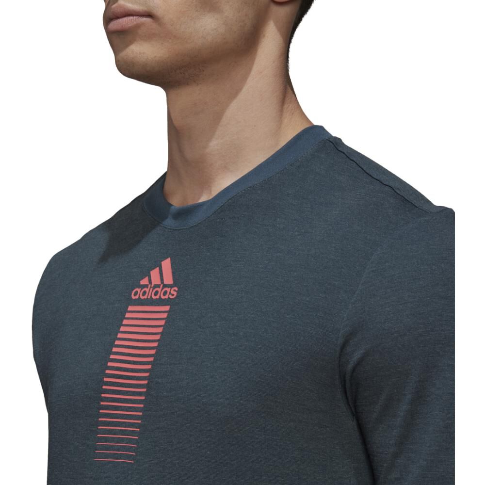 Polera Hombre Adidas Activated Tech image number 4.0