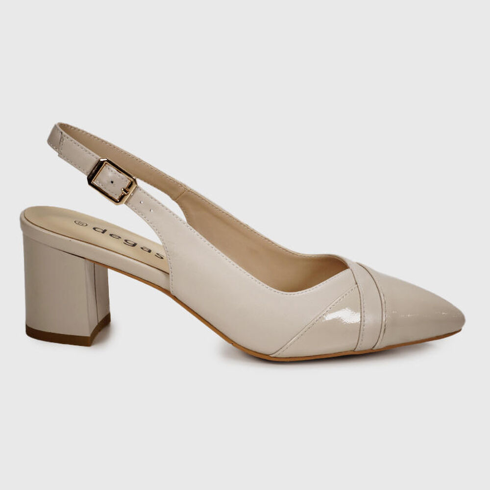 Sandalia Cuero Beline Beige Claro image number 2.0