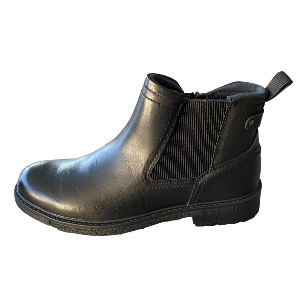 Botín Chelsea Hombre Agta 6007 Color Camel Y Negro image number 9.0