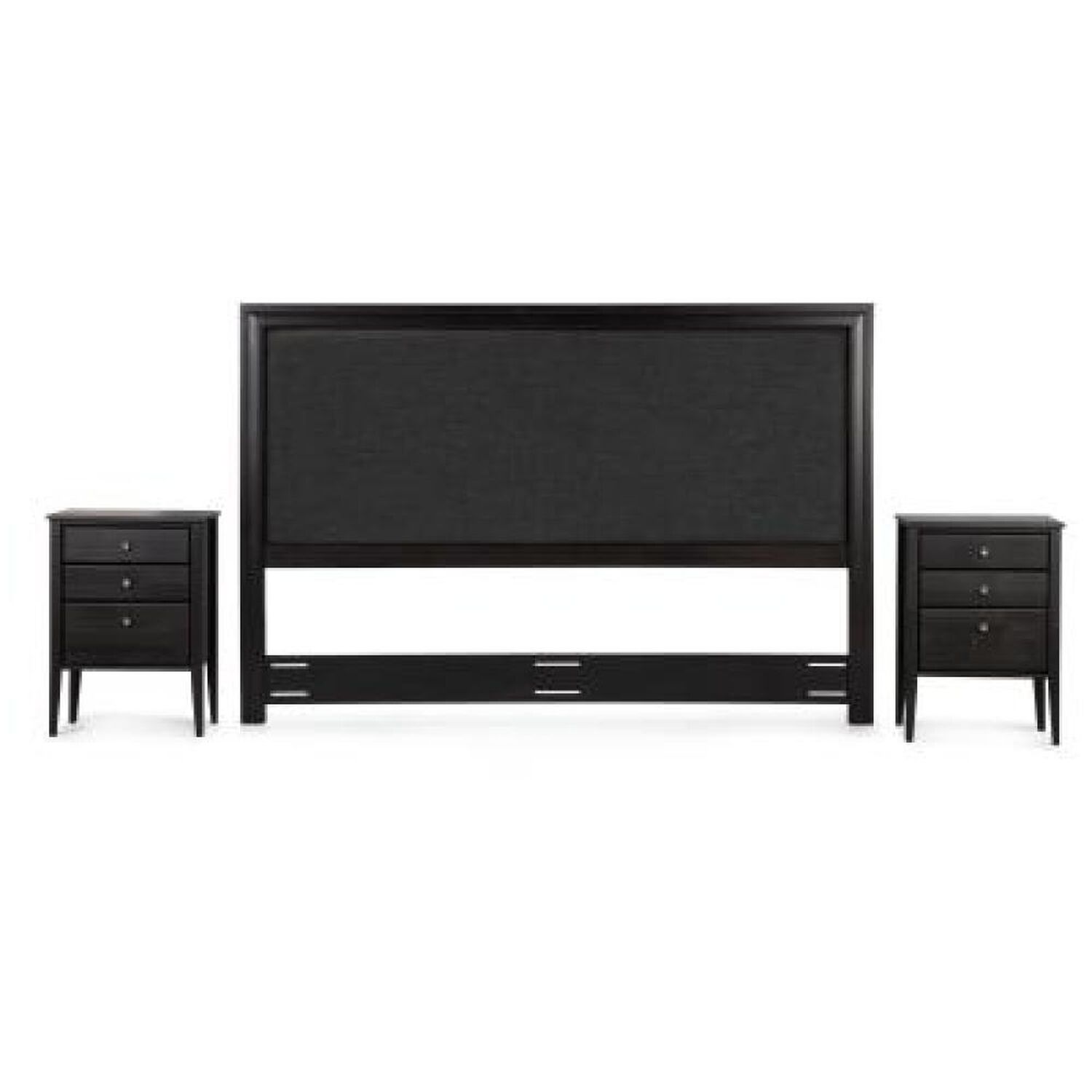 Cama Europea Rosen Tempo / King / Base Dividida + Set De Maderas Nolita Grafito image number 13.0