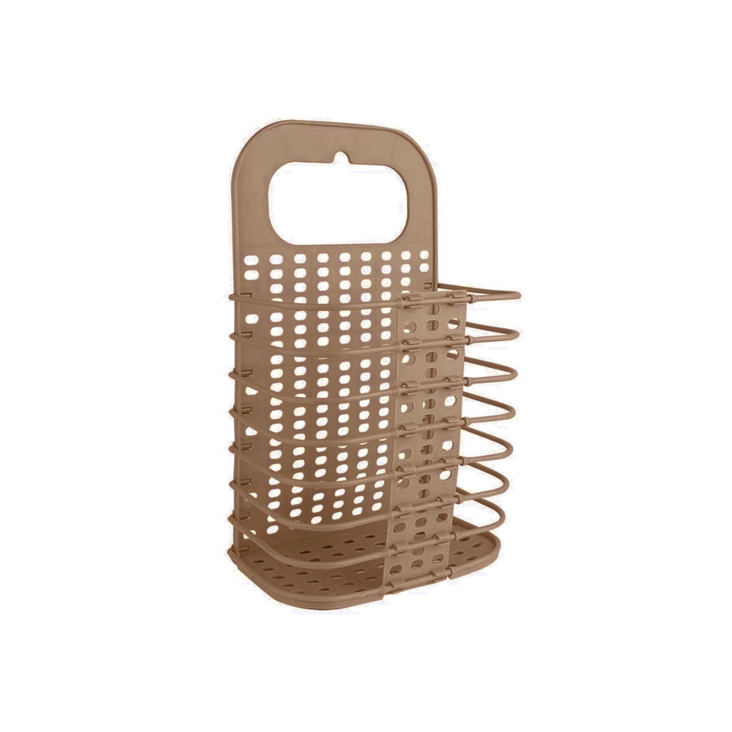 Cesta Ba&ntilde;o Lavander&iacute;a Plegable Caf&eacute; 46x27x15 Cm image number 1.0