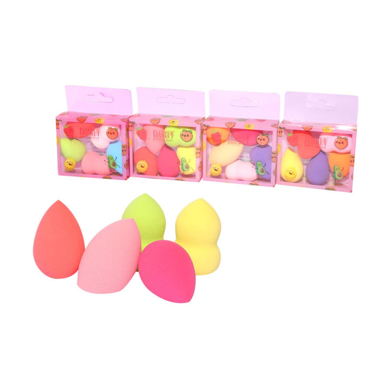 Set De 5 Esponjas Difuminadoras Beauty Blender Para Maquillaje image number 0.0
