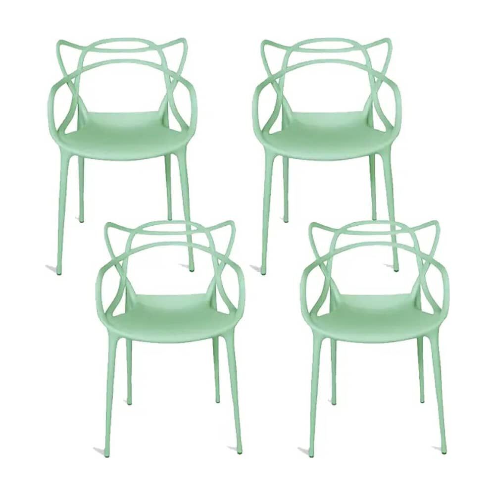 Pack 4 Sillas Master Menta image number 0.0