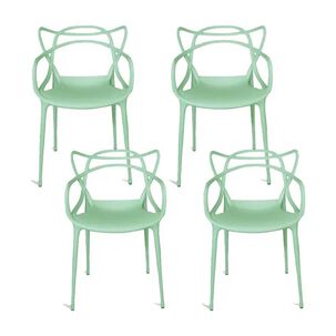 Pack 4 Sillas Master Menta
