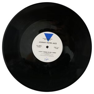 Johnny Hates Jazz - I Don't Want To Be A Hero (promo) | 12" Maxi Single Usado