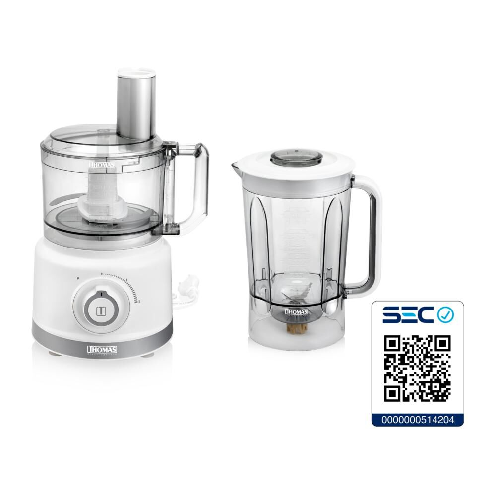 Combo Licuadora Mas Procesadora Thomas Th-9170b / 1,5 Litros Y 1,5 Litros / 900 Watts image number 5.0