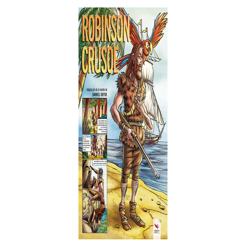Robinson Crusoe Novela Gráfica Tapa Dura image number 0.0