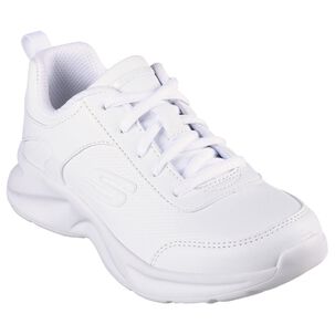 Zapatilla Escolar Niña Skechers Dynamatic Blanco
