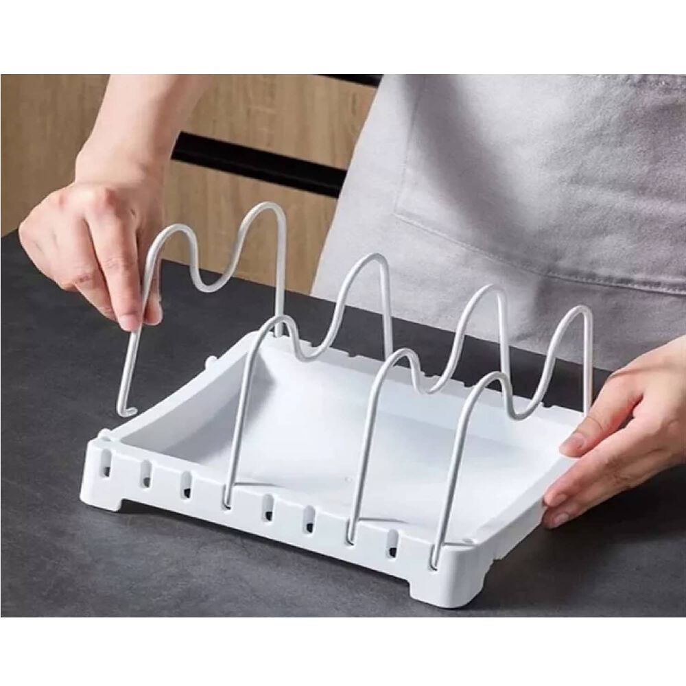 Organizador De Sartenes Organizador Tapas Cocina Multiuso image number 1.0