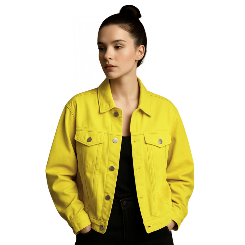 Chaqueta Mezclilla Oversize Mujer Rumania image number 0.0