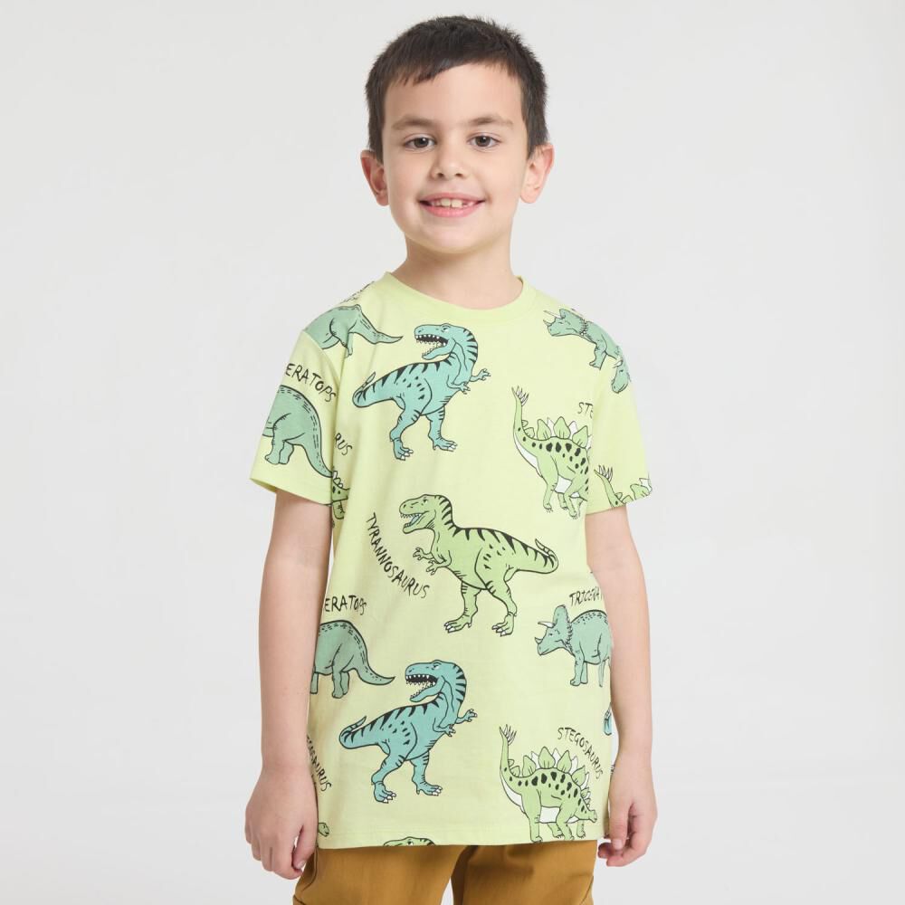 Polera Manga Corta Cuello Redondo Niño Topsis image number 0.0