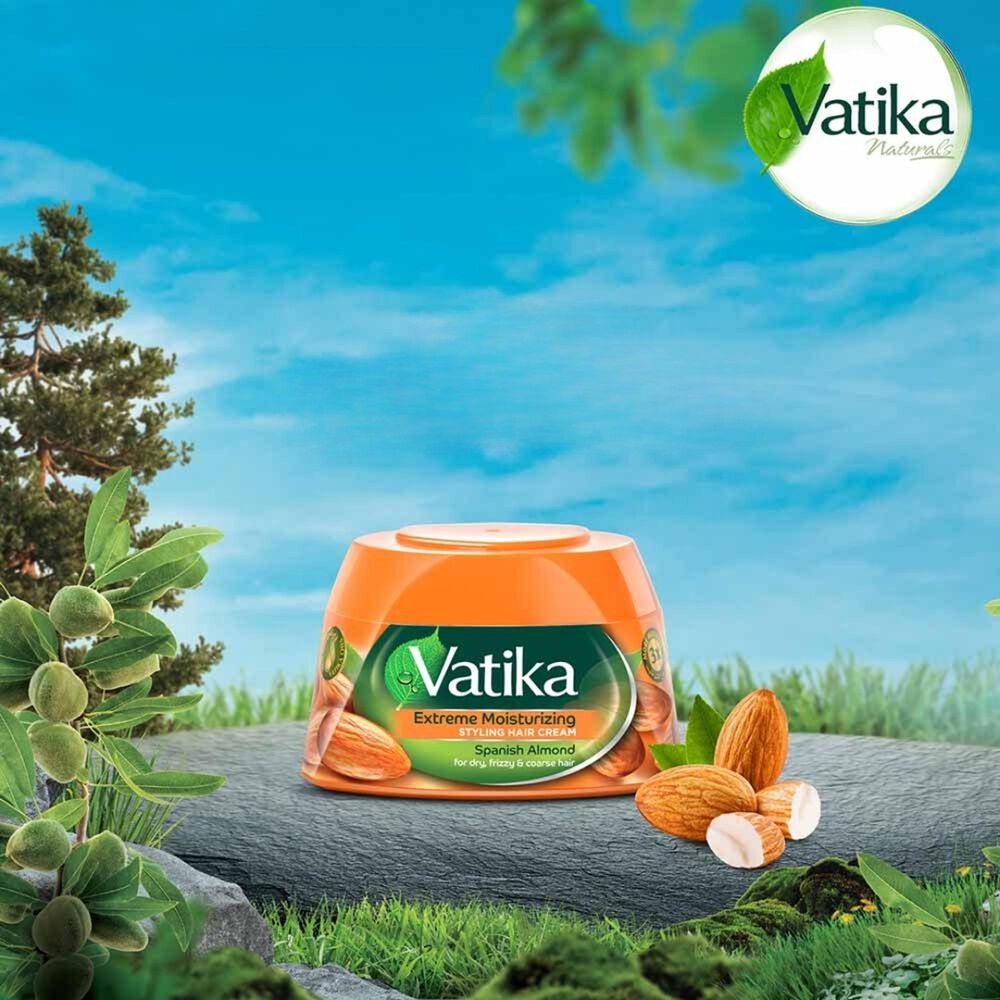Vatika Crema De Peinar Almendra 140 Ml image number 2.0