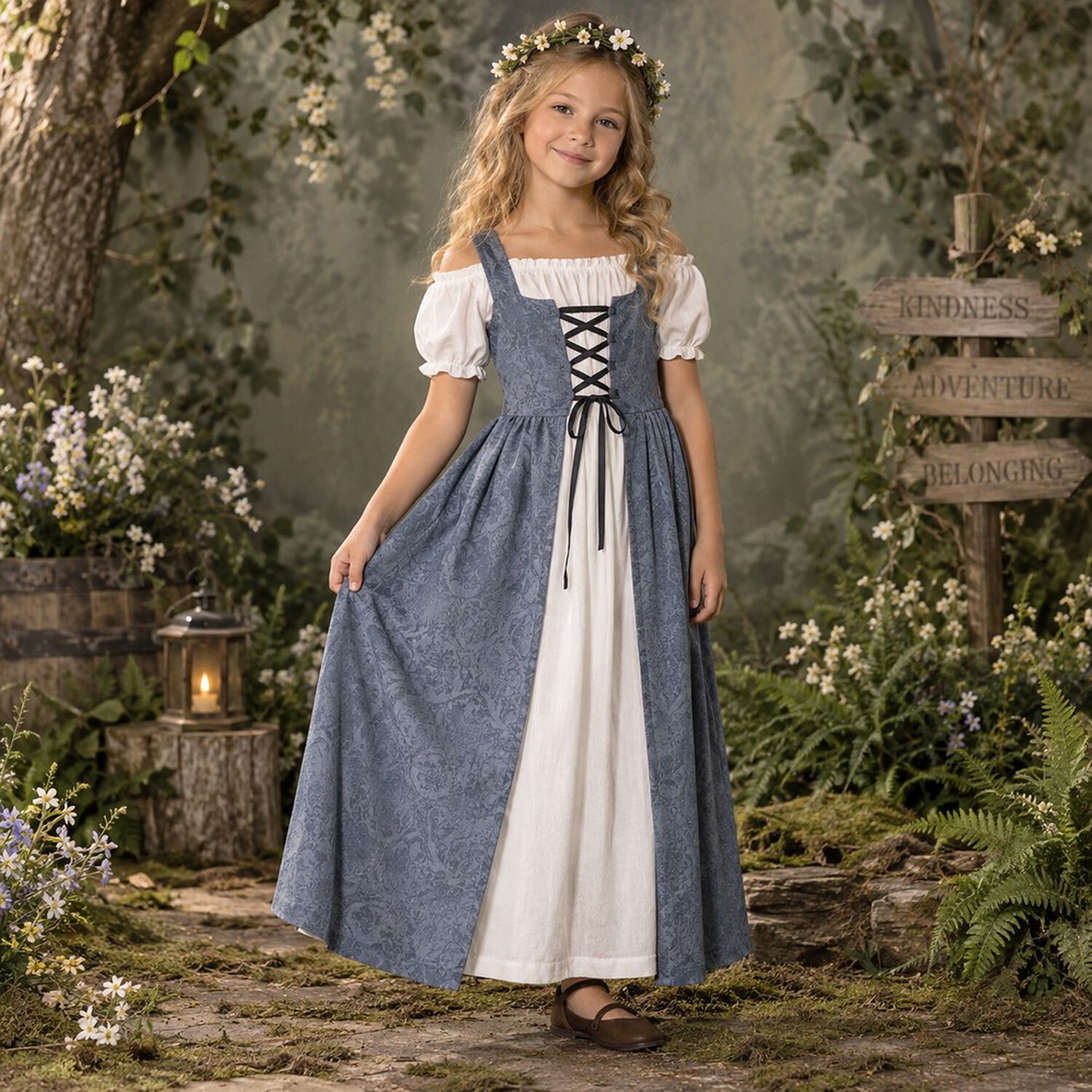 Disfraz Infantil Campesina Campo Medieval image number 0.0