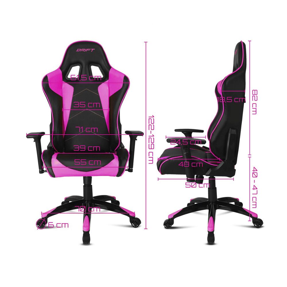 Silla Gamer Rosada Drift Dr-300 Premium Pack Edition image number 4.0