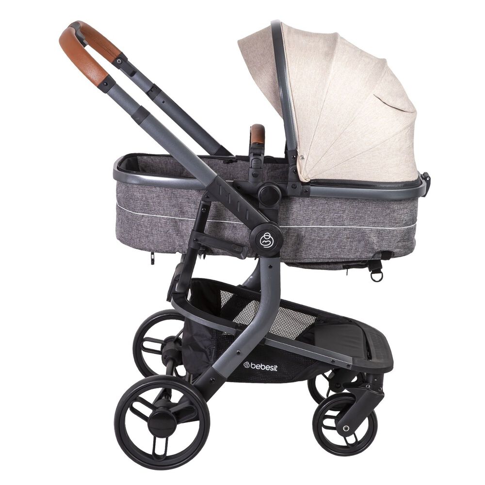 Coche Cuna Travel System Taurus Beige image number 2.0