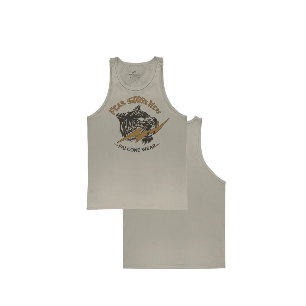 Polera Org&aacute;nica Sin Mangas Tiger Mujer Falcone image number 2.0