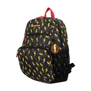 Mochila Xtrem Bolt 6xt Rayos Negro/amarillo