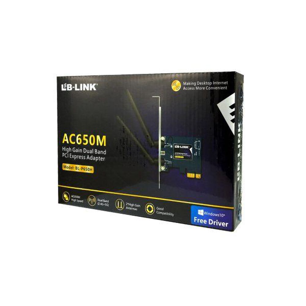 Adaptador Pci Express Lb-link Bl-p650h Wifi Ac650 Dual Band image number 5.0