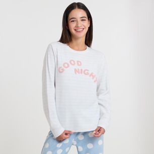 Polera De Pijama Manga Larga Mujer Freedom