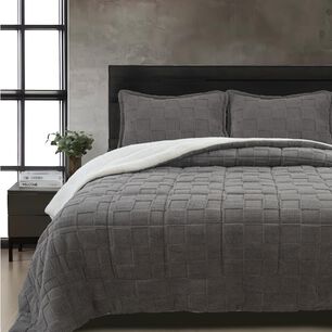 Plum&oacute;n Sherpa Azhome Jacquard / King