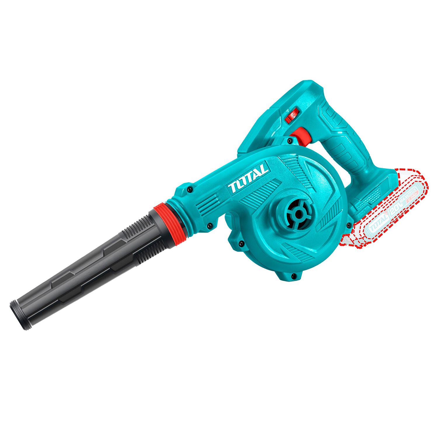 Soplador Inal&aacute;mbrico 20v Litio Ion Sin Bateriatotal image number 1.0