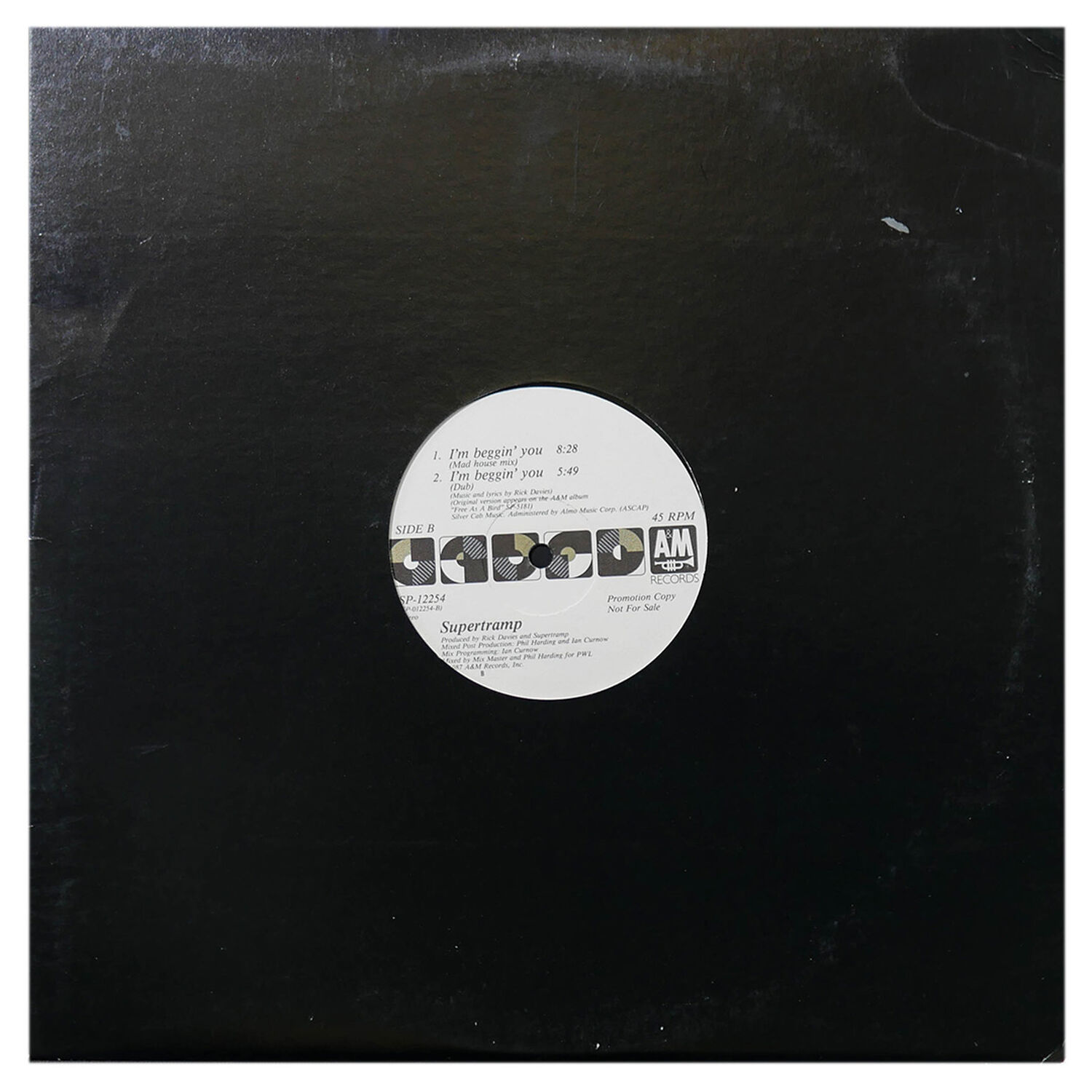 Supertramp - I'm Beggin' You | 12" Maxi Single Usado image number 0.0