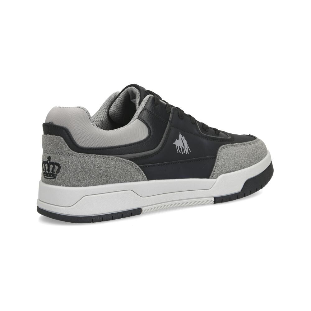 Zapatilla Urbana Hombre The King's Polo Club Black image number 3.0