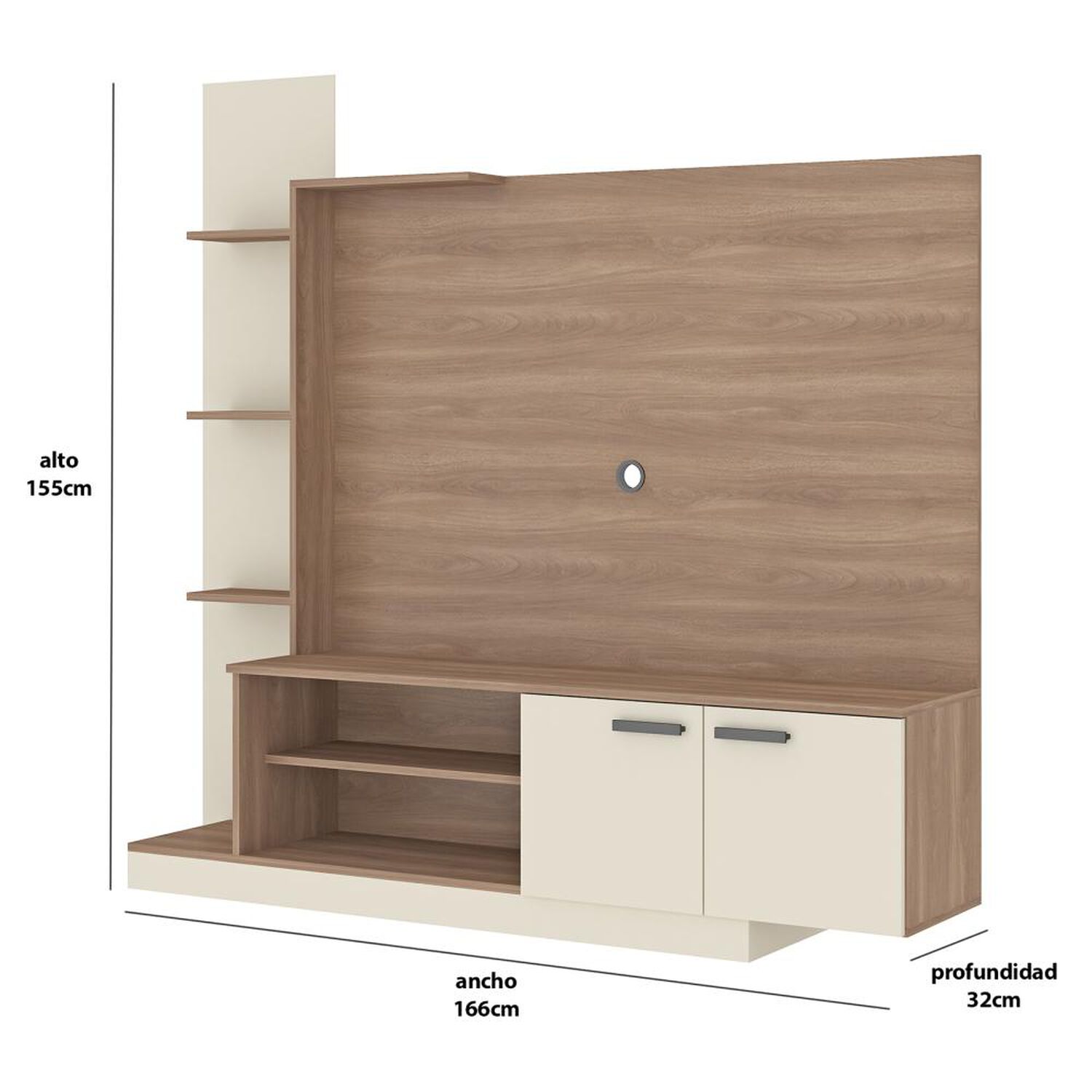 Panel Tv Vekkahome Rta Home / 2 Puertas image number 2.0