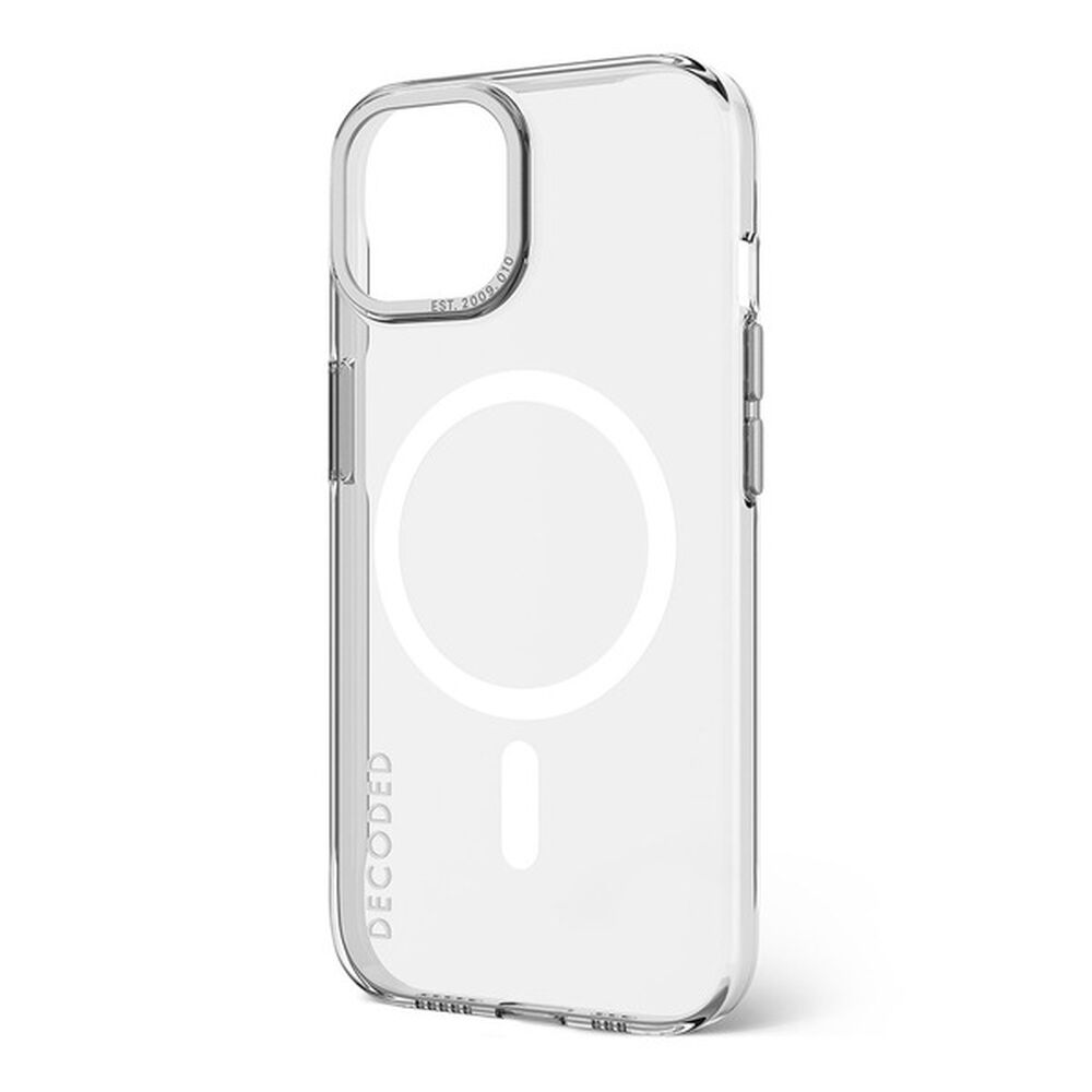 Funda De Plástico Reciclado Con Magsafe Para Iphone 15 Plus Decoded Transparente image number 2.0