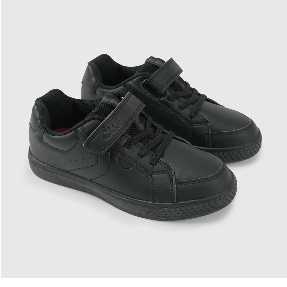 Zapatilla Escolar Unisex Colloky Negro image number 0.0