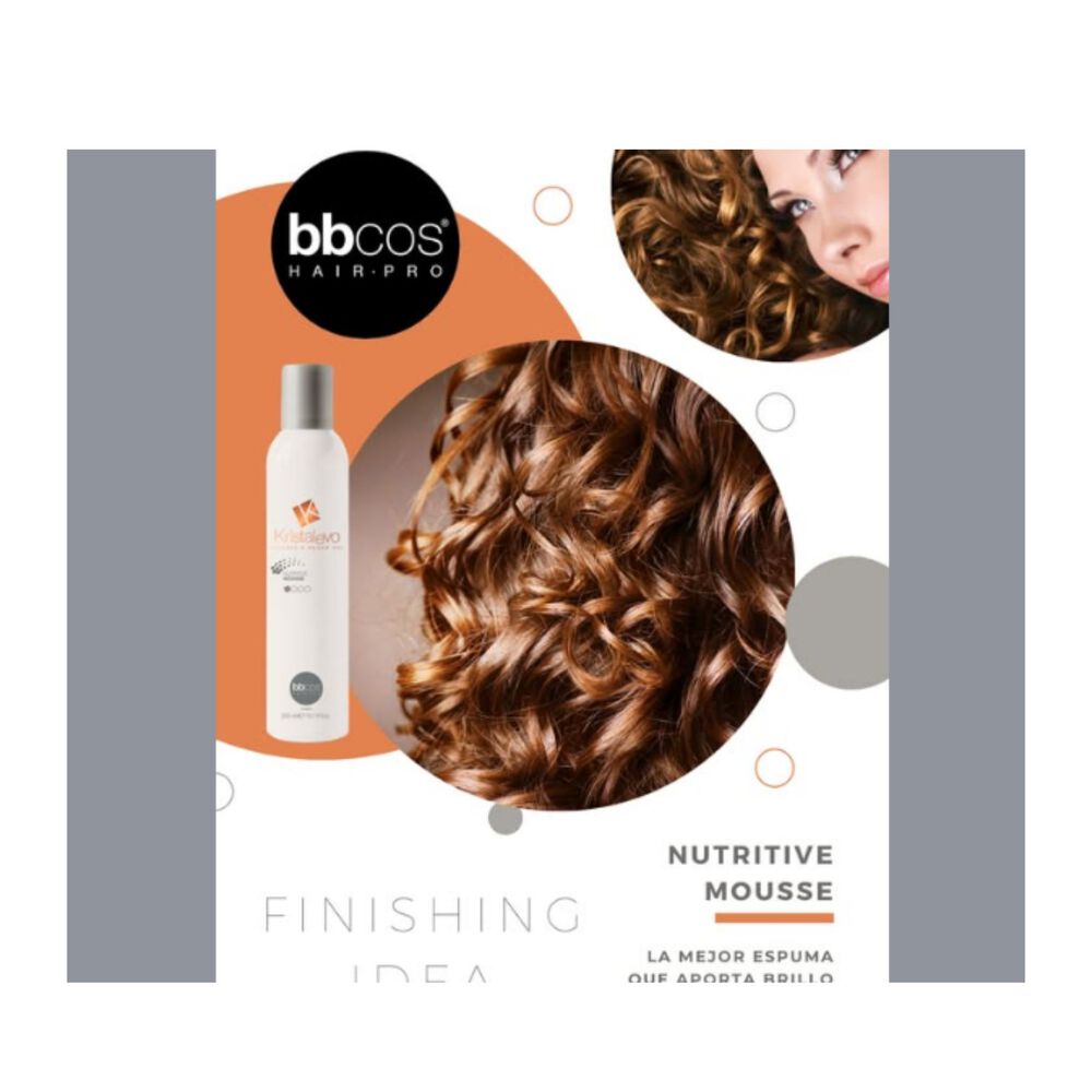 Mousse Fijador Y Moldeador Kristalevo Nutritivo 300ml image number 2.0