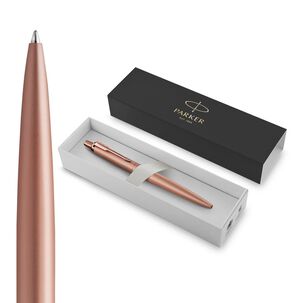 Bol&iacute;grafo Parker Jotter Xl Gold Rosa Punta Med Tinta Azul