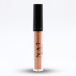 Labial L&iacute;quido Gloss Nat Shining Coffee 3,8 Ml Brillo Intenso