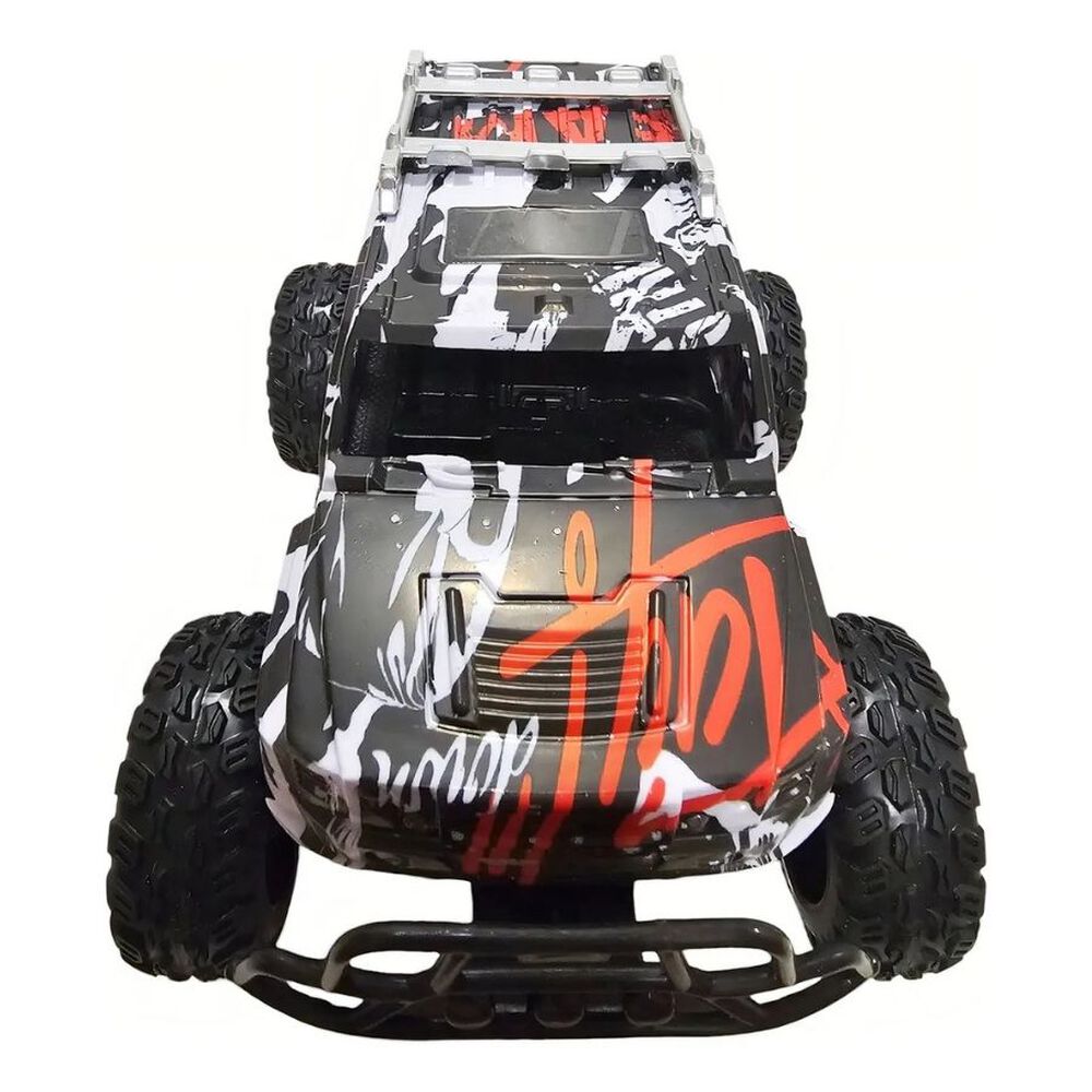 Juguete Auto Todo Terreno 4x4 Control Remoto Con Luces Negro image number 4.0