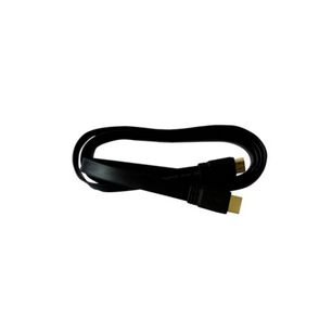 Cable Hdmi Hd 4k 3mts Tipo Flat Negro